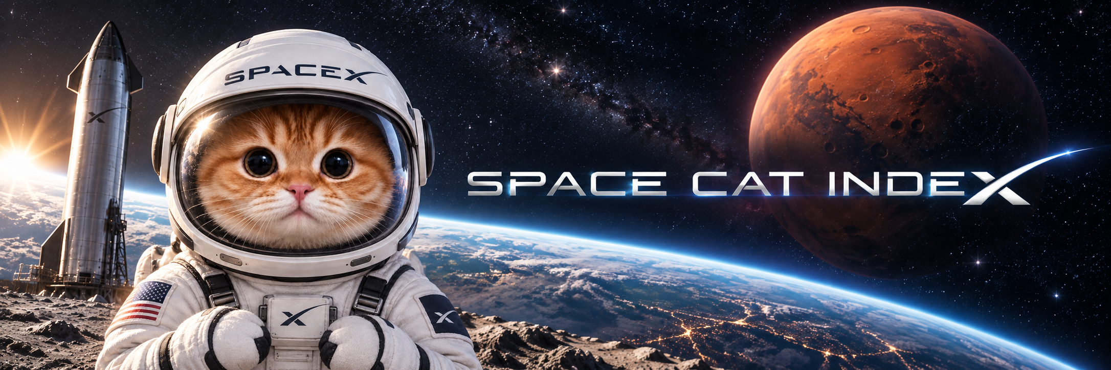 Space Cat Index banner